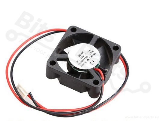 Fan/Ventilator axiaal 3010S 30x30x10mm 12VDC